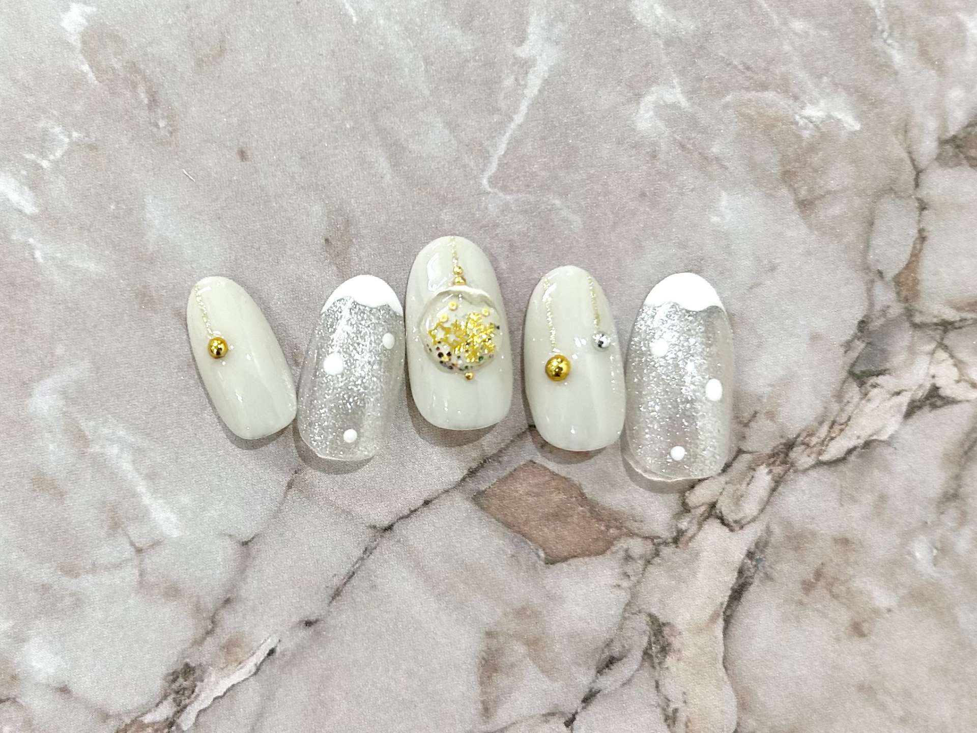 柏ネイル♡12月定額ネイル